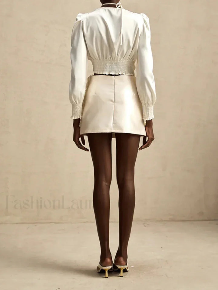Emily & Isabella Brooks | Spliced Appliques Skirt