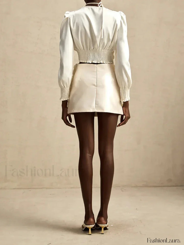 Emily & Isabella Brooks | Spliced Appliques Skirt