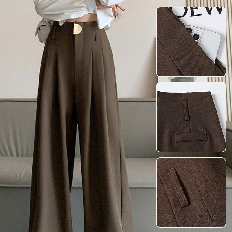 Emily & Isabella Brooks | High-Waisted Women's Trousers