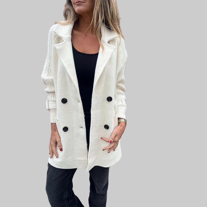 Emily & Isabella Brooks | Mid-Length Double-Breasted Coat