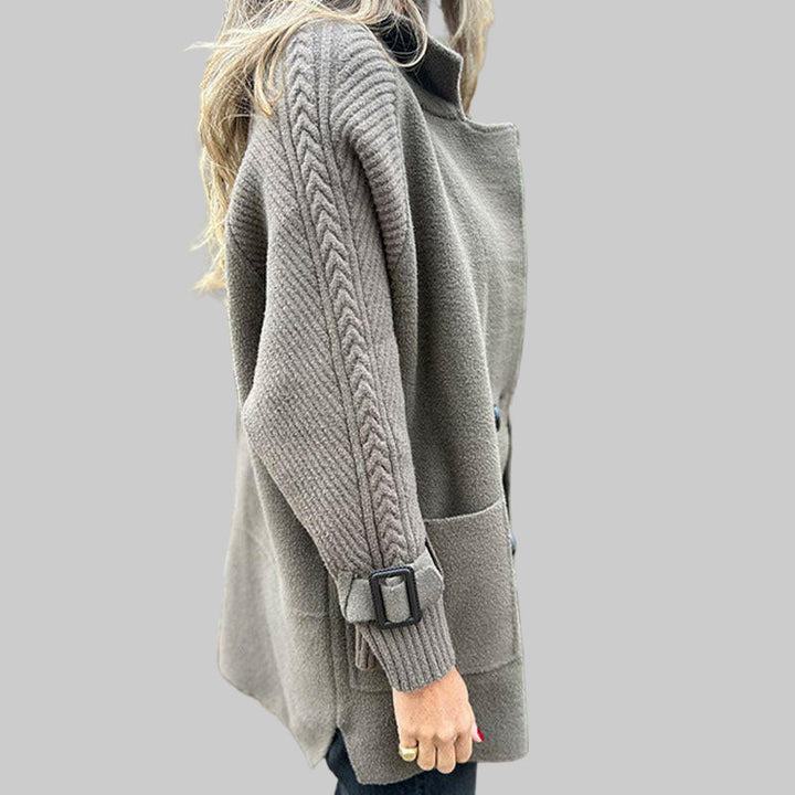 Emily & Isabella Brooks | Mid-Length Double-Breasted Coat