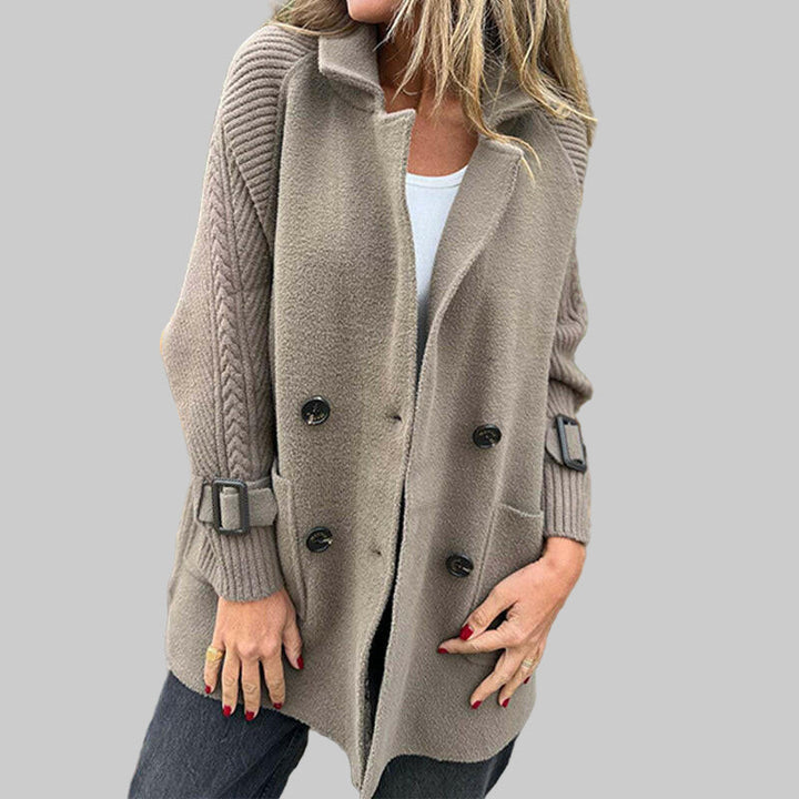 Emily & Isabella Brooks | Mid-Length Double-Breasted Coat