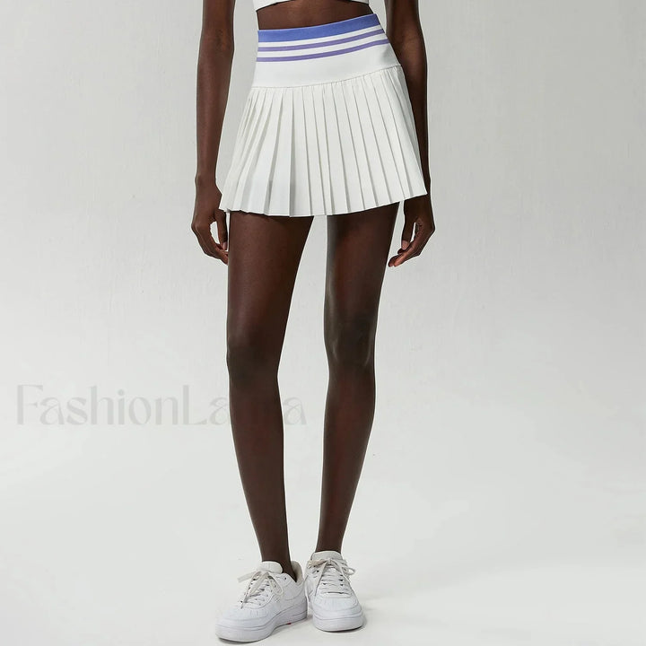 Emily & Isabella Brooks | Pleated Sporty Pocket Skirt