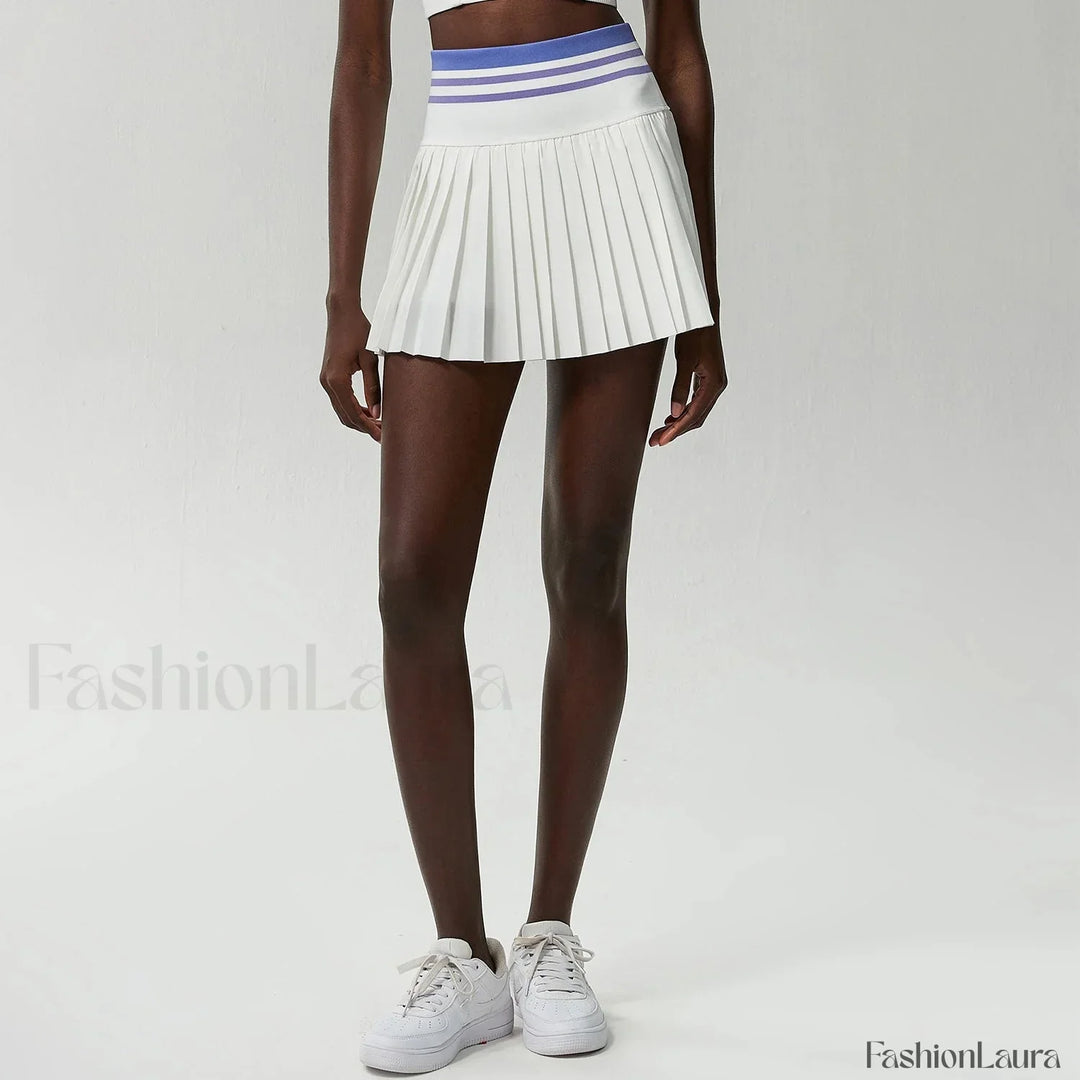 Emily & Isabella Brooks | Pleated Sporty Pocket Skirt