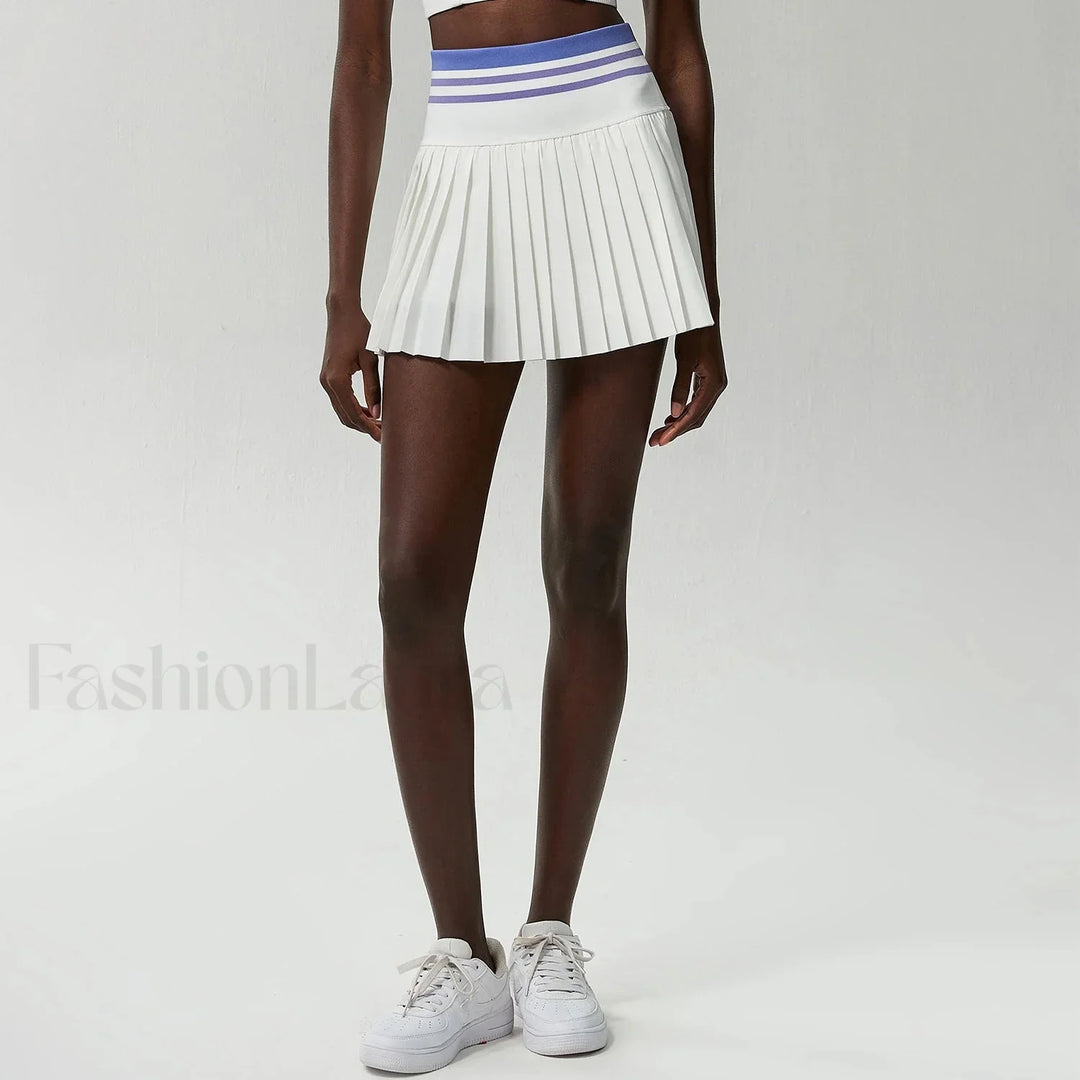 Emily & Isabella Brooks | Pleated Sporty Pocket Skirt