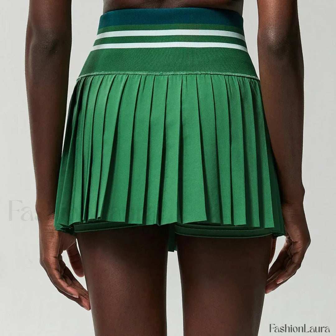 Emily & Isabella Brooks | Pleated Sporty Pocket Skirt