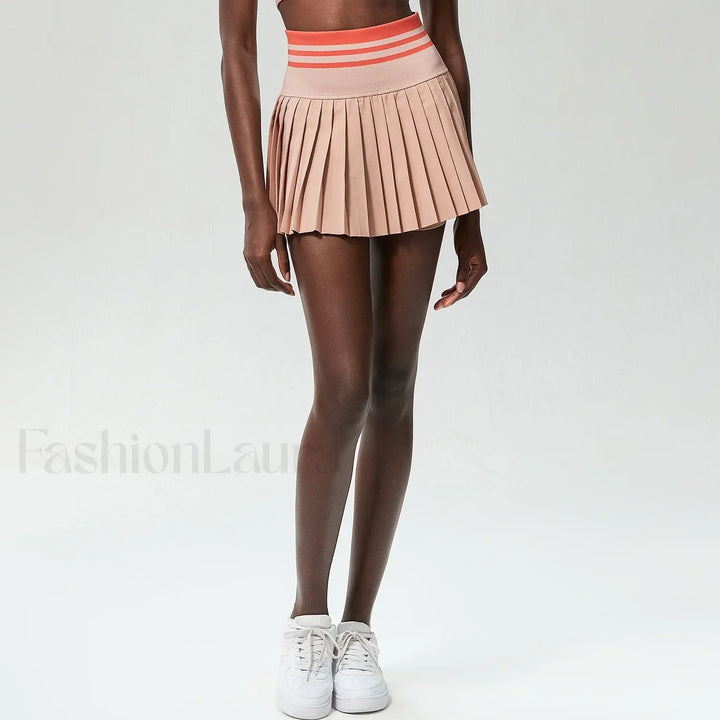 Emily & Isabella Brooks | Pleated Sporty Pocket Skirt