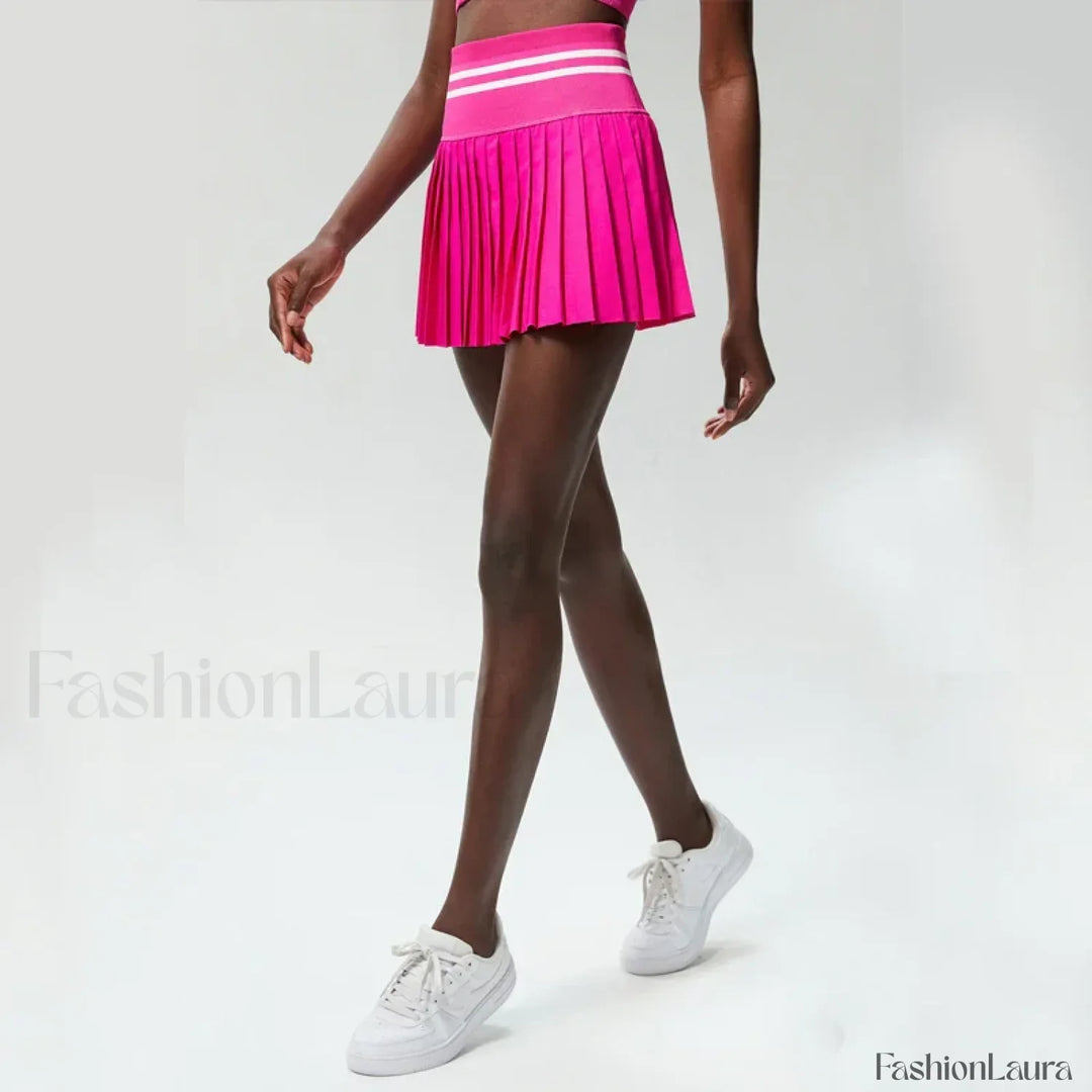 Emily & Isabella Brooks | Pleated Sporty Pocket Skirt