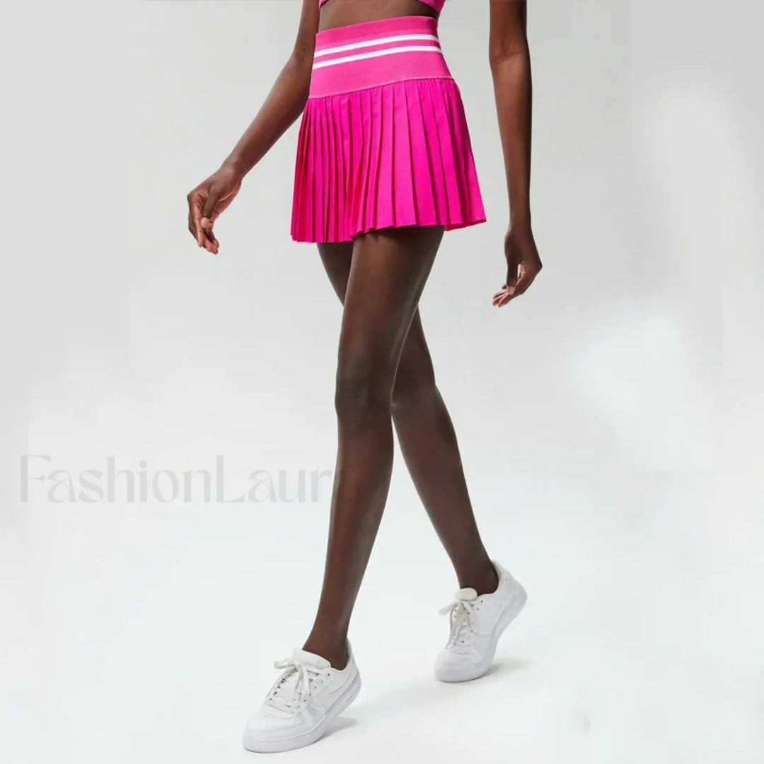 Emily & Isabella Brooks | Pleated Sporty Pocket Skirt