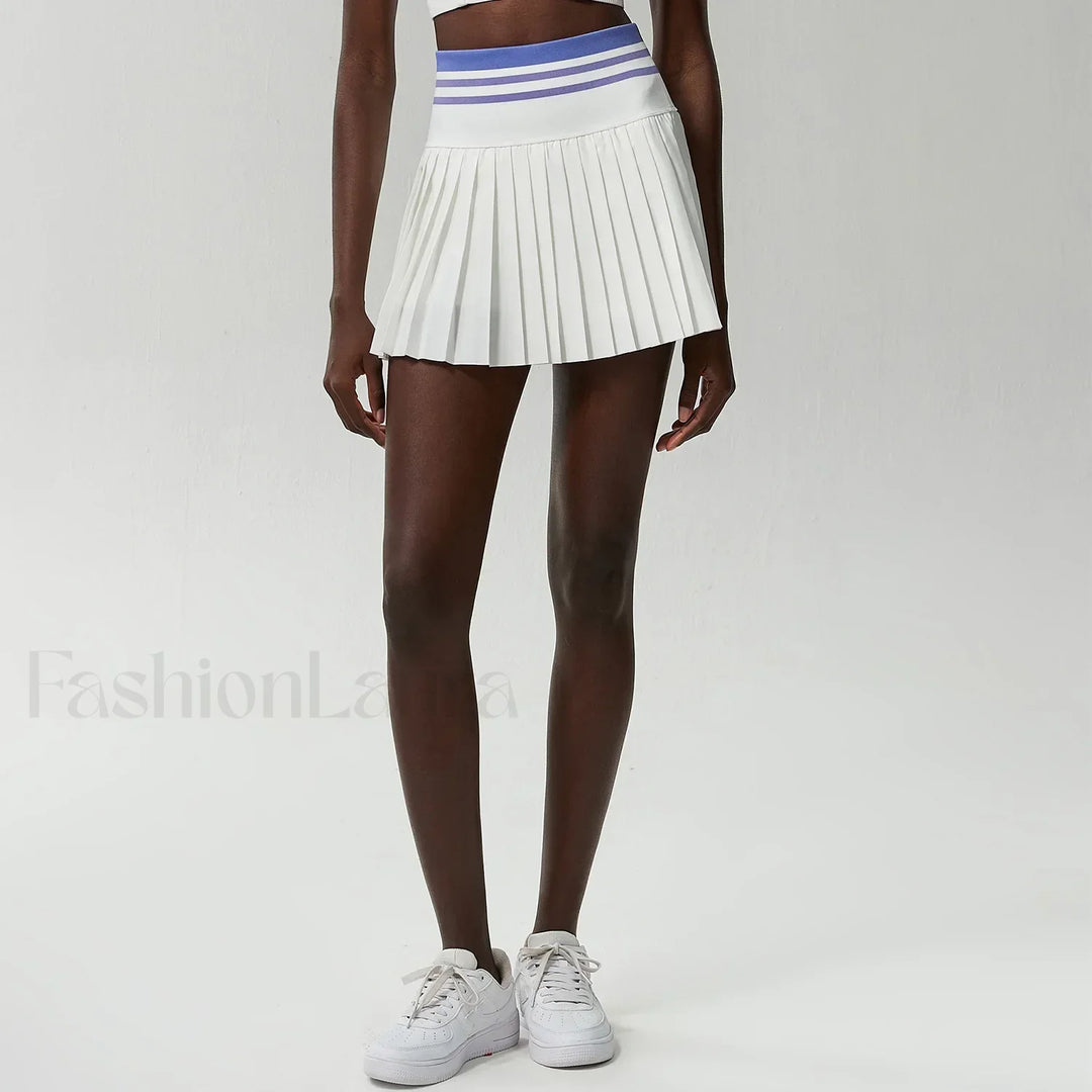 Emily & Isabella Brooks | Pleated Sporty Pocket Skirt