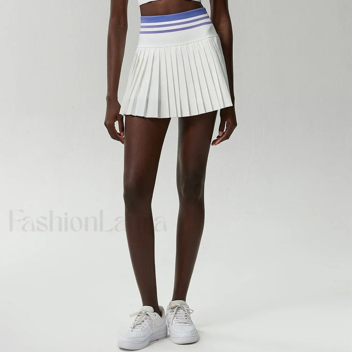 Emily & Isabella Brooks | Pleated Sporty Pocket Skirt