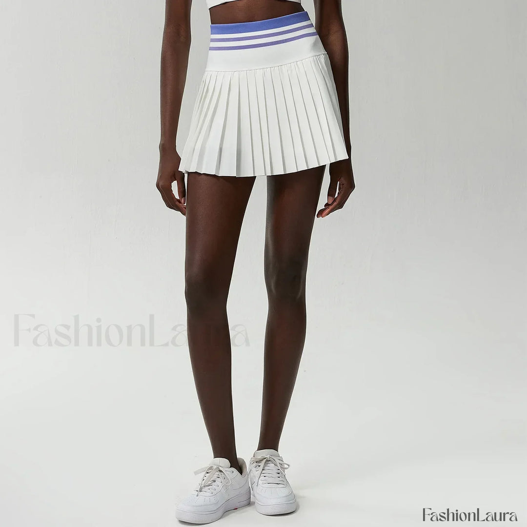 Emily & Isabella Brooks | Pleated Sporty Pocket Skirt