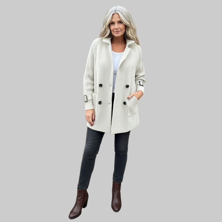 Emily & Isabella Brooks | Mid-Length Double-Breasted Coat
