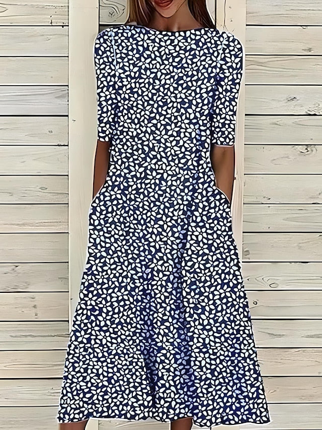 Emily & Isabella Brooks | Dress in Coastal Bloom Print